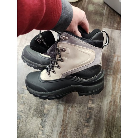 Lands' End Shoes Lands End Snow Boots Womens 8 B Black Low Top Lace